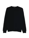 Zanone Pullover Mit Rundhalsausschnitt In Black