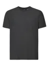 Zanone T Shirt Mc Slim Fit Ice Cotton In Grey