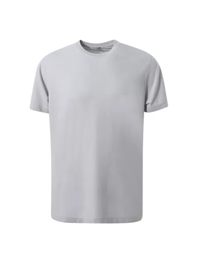 Zanone Crewneck T-shirt In Icecotton In Grey