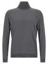 Zanone Lightweight Grey Flexwool Sweater In Gray