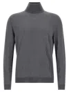 Zanone Lightweight Grey Flexwool Sweater In Gray