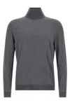 Zanone Lightweight Grey Flexwool Sweater In Gray