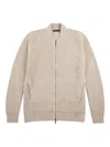 Zanone Full Zip Slim Fit Sweater Clothing In Brown