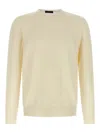 Zanone Crew-neck Long-sleeves Sweater In Neutral