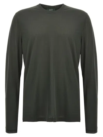 ZANONE GREEN ICE COTTON T-SHIRT