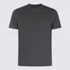 Zanone T Shirt Mc Slim Fit Ice Cotton In Grey