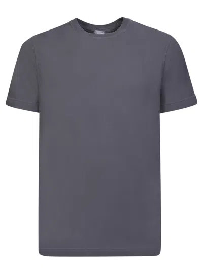 Zanone Grey Cotton T-shirt