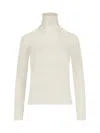 Zanone Classic Turtleneck In Cream