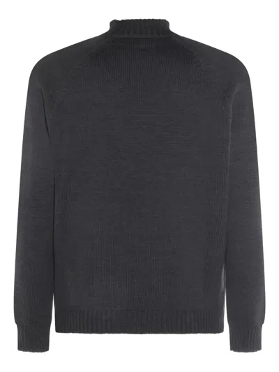 ZANONE HIGH-NECK RAGLAN-SLEEVE SWEATER