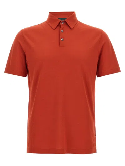 ZANONE ZANONE 'ICE COTTON' POLO SHIRT