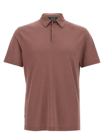 ZANONE ZANONE 'ICE COTTON' POLO SHIRT