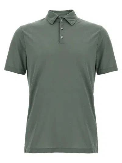 ZANONE ZANONE 'ICE COTTON' POLO SHIRT