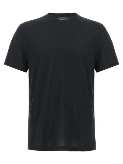ZANONE ICE COTTON T-SHIRT BLACK