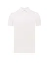 Zanone Icecotton Polo Shirt With Lateral Slits In White