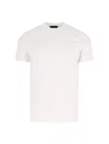 Zanone Classic Round Neck T-shirt In Soft White Cotton