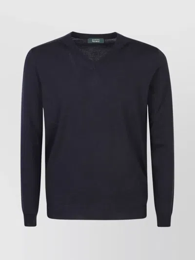 ZANONE KNIT V NECK SWEATER