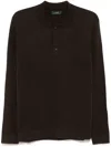 ZANONE KNITTED POLO SHIRT