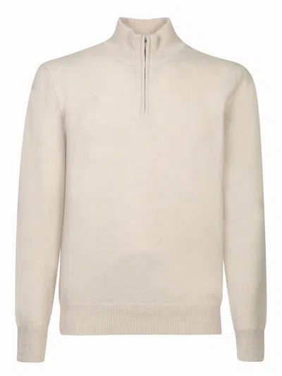 Zanone Knitwear In Beige