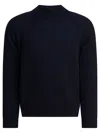 Zanone Virgin Wool Turtleneck In Blue