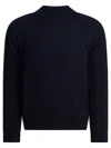 Zanone Virgin Wool Turtleneck In Blue