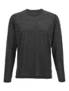 Zanone Heathered Grey Crewneck Wool Sweater With Classic Fit