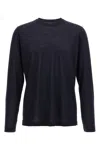 Zanone Wool Crew Neck Sweater In Blue