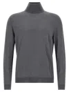 Zanone Lightweight Grey Flexwool Sweater In Gray