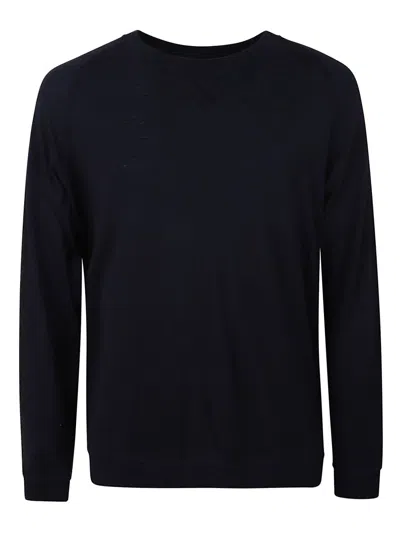 ZANONE ZANONE LINEN RELAXED-FIT TOP WITH CLASSIC CREW NECKLINE