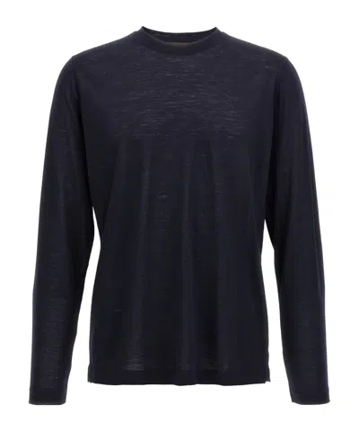 ZANONE CREW-NECK LONG-SLEEVES T-SHIRT