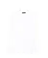 Zanone Long-sleeved Cotton T-shirt In White