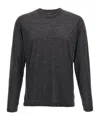 Zanone Heathered Grey Crewneck Wool Sweater With Classic Fit