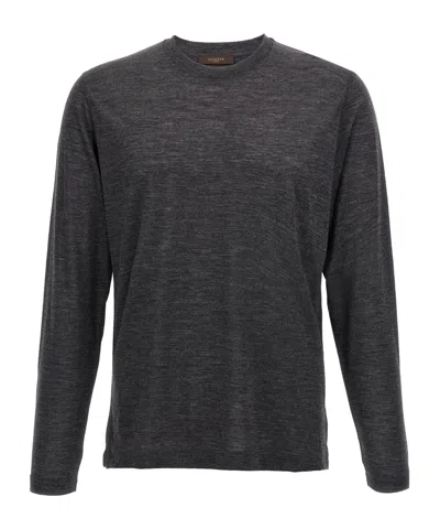 ZANONE CREW-NECK LONG-SLEEVES T-SHIRT
