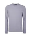 Zanone Long Sleeves Classic T-shirt In Multi
