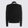 Zanone Neck-tie Sweater In Black