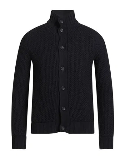 Zanone Man Jacket Midnight Blue Size 46 Virgin Wool