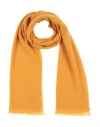 Zanone Man Scarf Marigold Size - Wool, Cashmere, Polyamide In Yellow