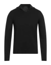 Zanone Man Sweater Black Size 48 Virgin Wool