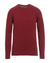 Zanone Man Sweater Brick Size 42 Virgin Wool, Polyamide