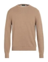Zanone Wool Sweater In Beige