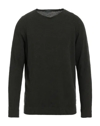 Zanone Man Sweater Dark Green Size 46 Cotton, Polyamide