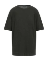 Zanone Man Sweater Dark Green Size 46 Cotton, Polyamide