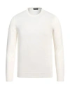 Zanone Man Sweater Ivory Size 40 Cotton In White