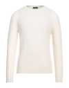Zanone Man Sweater Ivory Size 46 Virgin Wool In White