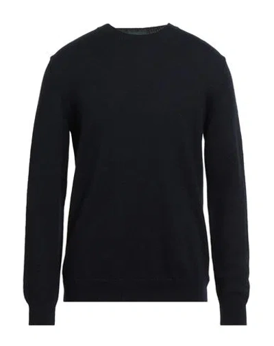 Zanone Man Sweater Midnight Blue Size 44 Alpaca Wool, Polyamide