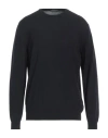 Zanone Man Sweater Midnight Blue Size 48 Virgin Wool, Polyamide