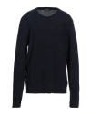 Zanone Man Sweater Midnight Blue Size 48 Virgin Wool