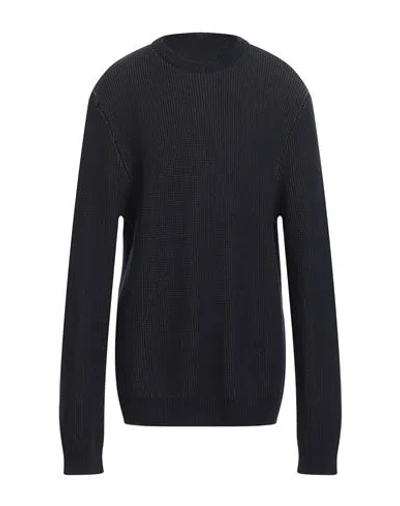 Zanone Man Sweater Midnight Blue Size 48 Virgin Wool, Polyester