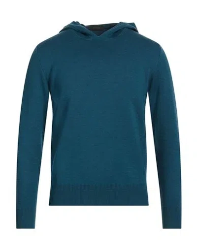 Zanone Man Sweater Slate Blue Size 36 Virgin Wool