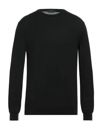 ZANONE ZANONE MAN SWEATER CHARCOAL SIZE 48 VIRGIN WOOL, POLYAMIDE