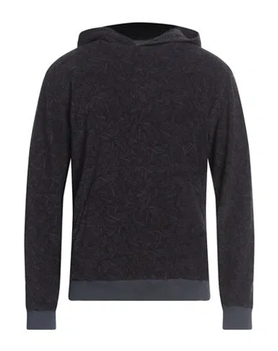 Zanone Man Sweatshirt Slate Blue Size 44 Cotton